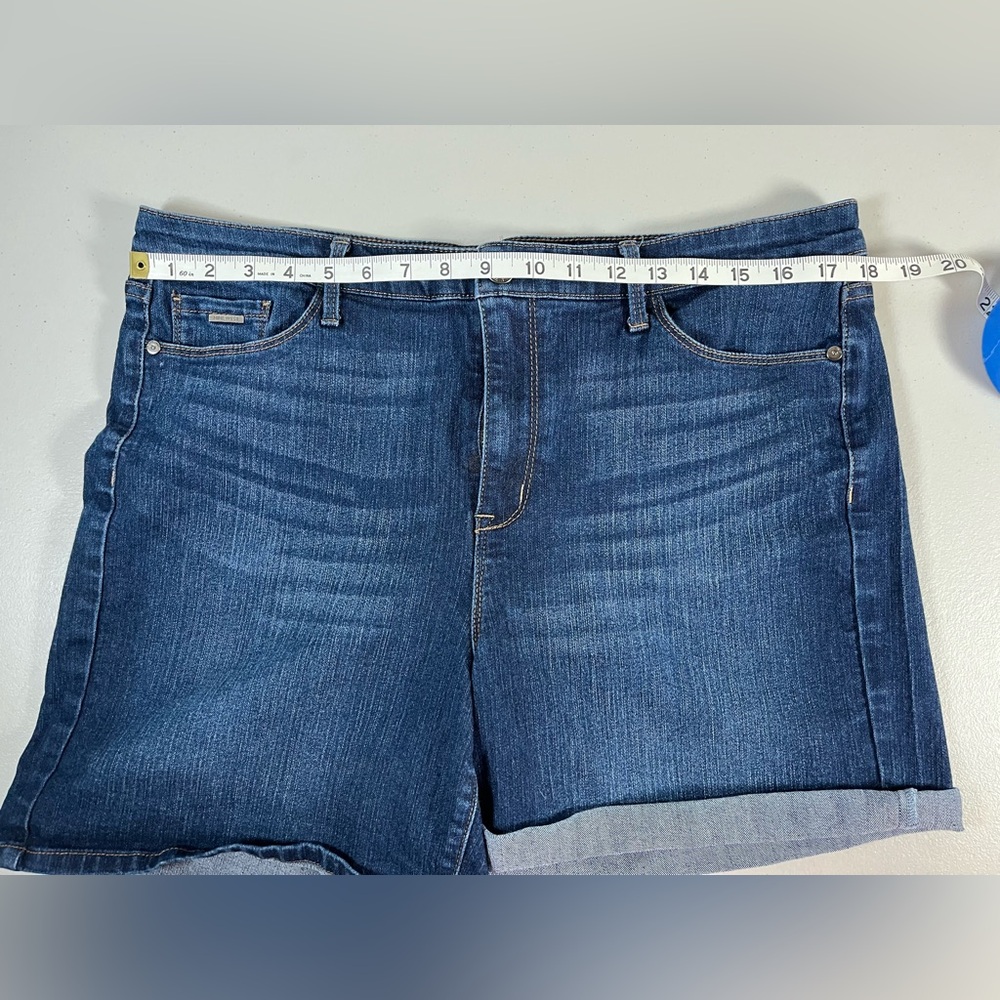 Nine West Dark Blue Jean Shorts - Picture 7 of 11